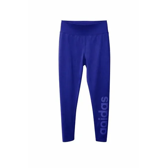 Adidas Women's, Climalite, Blue, Long Training Mix Fab Tight Yoga Pant, NWT, M - Picture 3 of 5